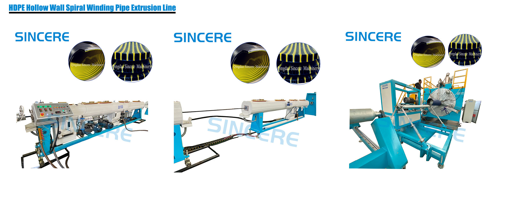 qualità Linea di estrusione per tubi a spirale fabbrica