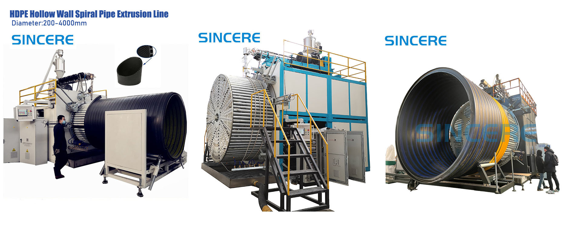 chất lượng Đường xả ống xoắn ốc nhà máy sản xuất