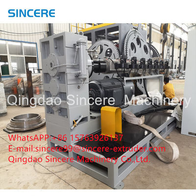PE nhiệt cách nhiệt dây dẫn Dây ống linh hoạt Máy chế tạo sản xuất dây chuyền ép
