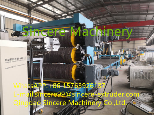 Máy xăng tấm nhựa PP PE rỗng