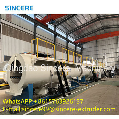 Jalur Ekstrusi Pipa Plastik Resin PE 20-110 50-200 90-400mm