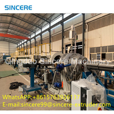 Linia produkcyjna rur HDPE z tworzyw sztucznych MPP PP PE