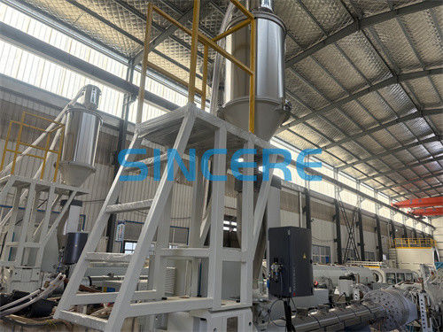 20-110mm Diameter Plastic Pipe Extrusion Line With 1-20m/Min Production Speed