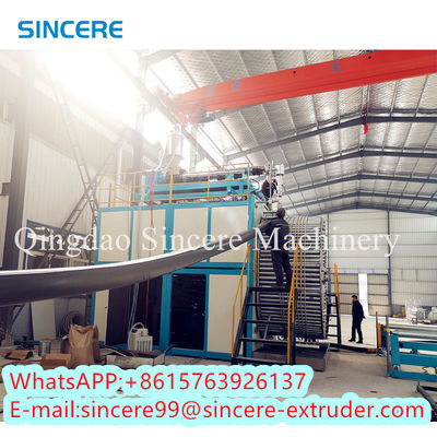 Linię wytłaczania rur spiralnej z HDPE 300-800 mm 800-2400 mm
