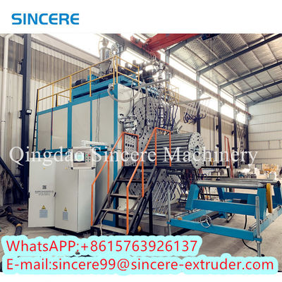HDPE Spiral Pipe Extrusion Line Large Diameter Spiral Tube Production Line