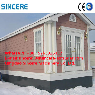 Dây chuyền đùn sản xuất hồ sơ trang trí tấm ốp tường tích hợp WPC