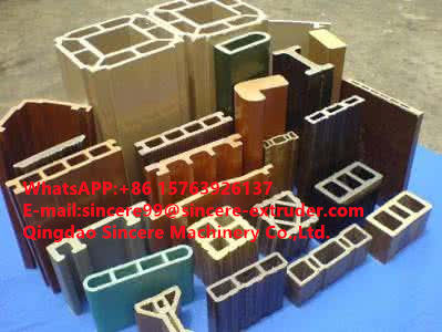bán nóng PVC WPC khung cửa Profiles Extruder