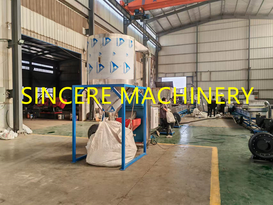 Máy tái chế màng nhựa, chai PET, máy rửa tái chế màng PP PE