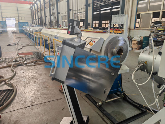 110-250mm PE Pipe Extrusion Line HDPE Pipe Making Machine with Simens motor and inverter