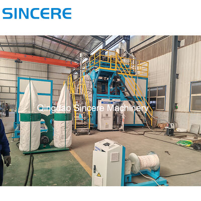 Hdpe Large Diameter Hollow Wall Spiral Winding Krah Corrugated Pipe Extrusion Machine