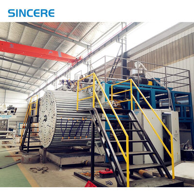 DN2000-DN4000 High Output HDPE Spiral Hollow Wall Winding Pipe Machine