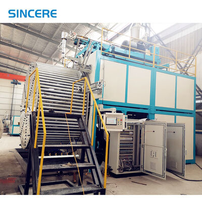 HDPE Large Diameter Hollow Wall Spiral Pipe Production Extrusion Line Plastic Making Machine for Drainage Pipe or Storage Tank