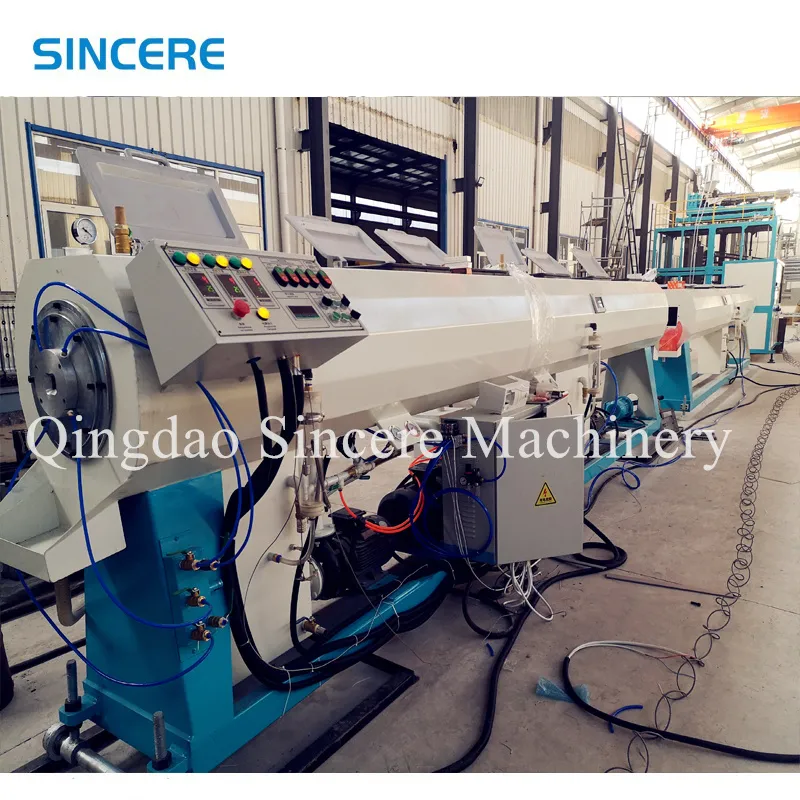 Máy sản xuất ống nhựa polyethylen củng cố PVC 2