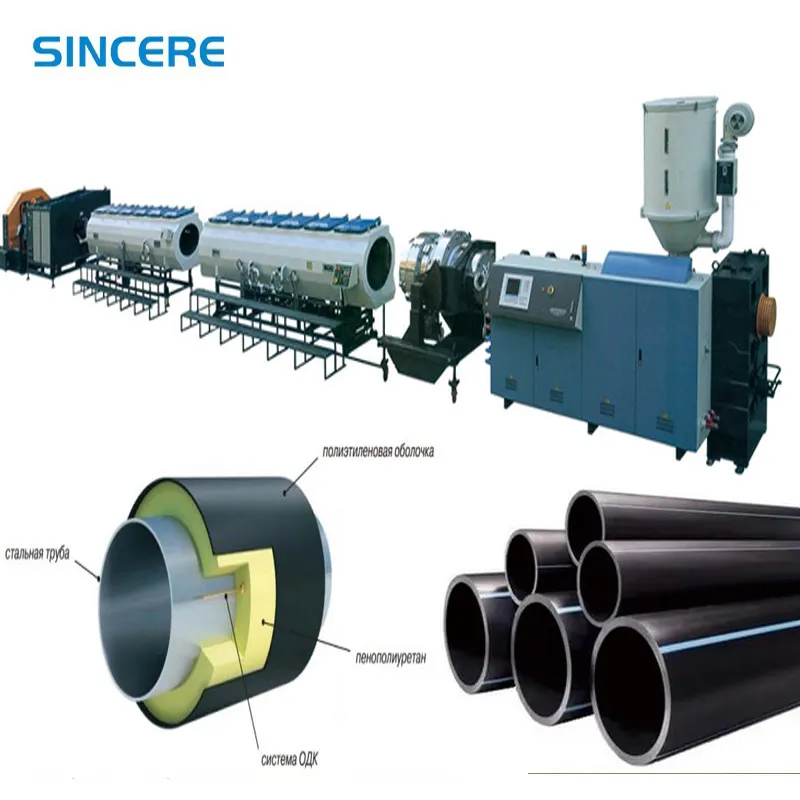 Dobrą jakość HDPE 160-315mm Rurociąg 315-630mm HDPE Rurociąg Ekstruzja maszyna HDPE Rurociąg 7