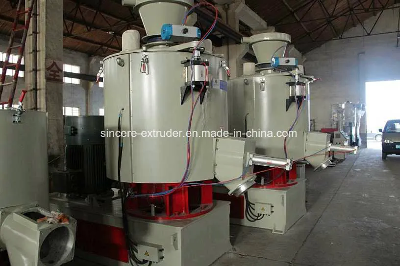 PA tái chế Granulation PVC máy pelletizing Granules sản xuất dây chuyền 0