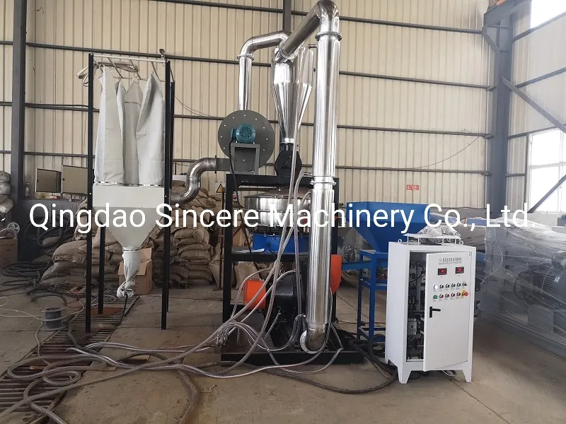 PA tái chế Granulation PVC máy pelletizing Granules sản xuất dây chuyền 10