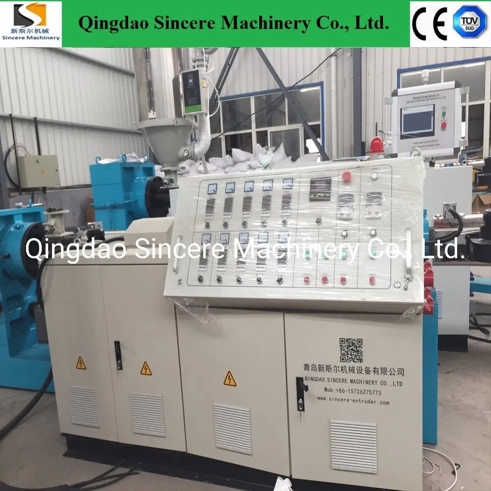 PA tái chế Granulation PVC máy pelletizing Granules sản xuất dây chuyền 8