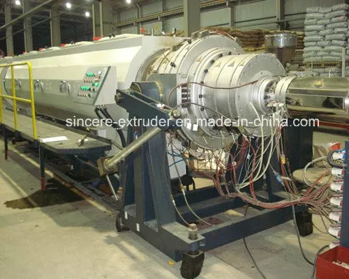 Đường phủ ống thép epoxy HDPE cách nhiệt Thiết bị lớp phủ extruder 1