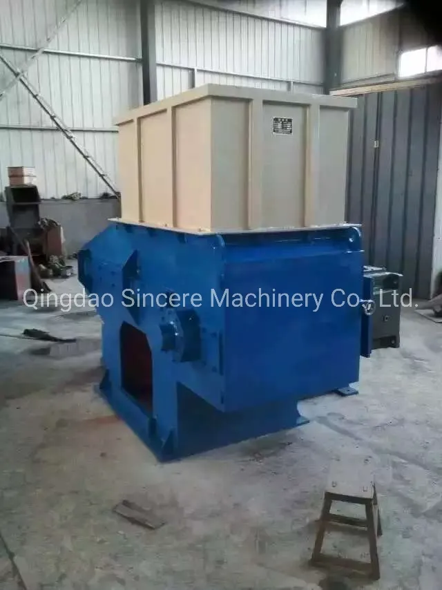 Máy nghiền PVC hai trục Máy nghiền cho các chai ống nhựa rác 3