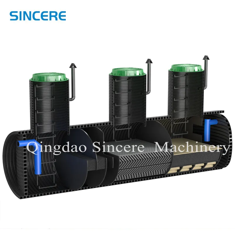Nhà máy máy dây chuyền đẩy ống xoắn ốc HDPE PVC tự động DN300 2