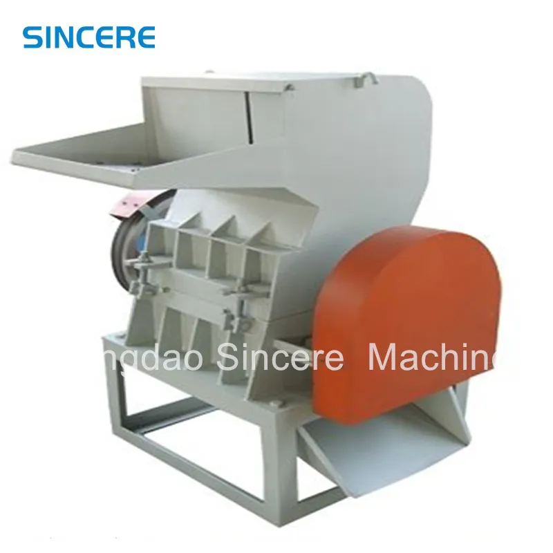 シングルシャフト LDPE プラスチックの補助機 廃棄物ボトル シェードラー クラッシャー 8